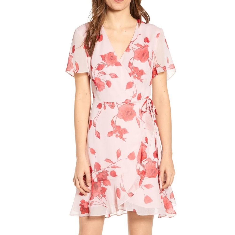 All in favor wrap dress